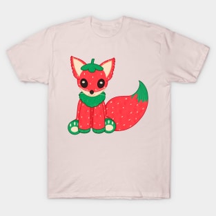 Strawberry Fox T-Shirt